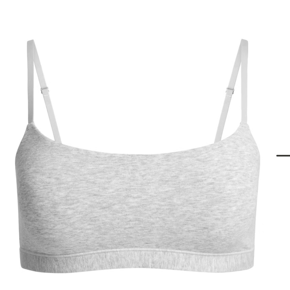 Skims Gray Bralette NWT